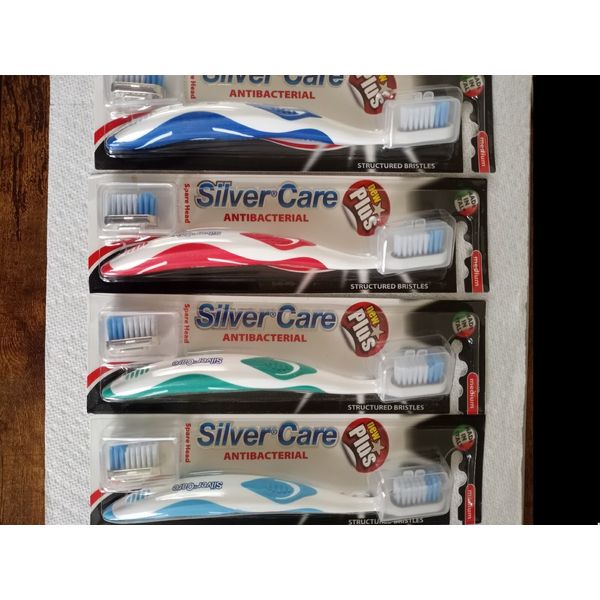 Norwex/piave Medium SilverCare antibacterial Toothbrush With 1 Refill