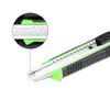 46PCS HOUSEHOLD HAND TOOL KIT SCREWDRIVER SOCKETS HAMMER TEST PEN TOOLBOX GREEN