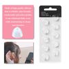Hearing Aid Domes Compatible with Hearing aid Accessories(6 mm/2 Pack）Replacement Parts