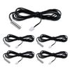 Innfeeltech 5 Pcs Waterproof Digital Thermal Temperature Sensor Probe 2M NTC 5K Ohm 3950 1%