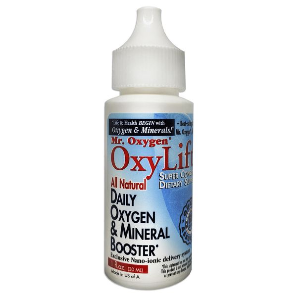 Mr. Oxygen’s OxyLift All Natural Oxygen & Mineral Booster 1 fl. oz.