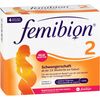 Femibion 2 Pregnancy, Daily Dietary Supplement for SSW 13-40, with Folic Acid Plus (*3), Choline, DHA, 4 Week Pack, 2 x 28 Pieces
