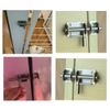 NELXULAS Stainless Steel Slide Bolt Latch Set Multi - Angle Fixed Bolt (2-3/5", 4 PCS)