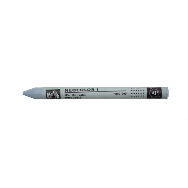 Caran d'Ache CREATIVE ART MATERIALS Classic Neocolor I, Light Grey (7000.003)