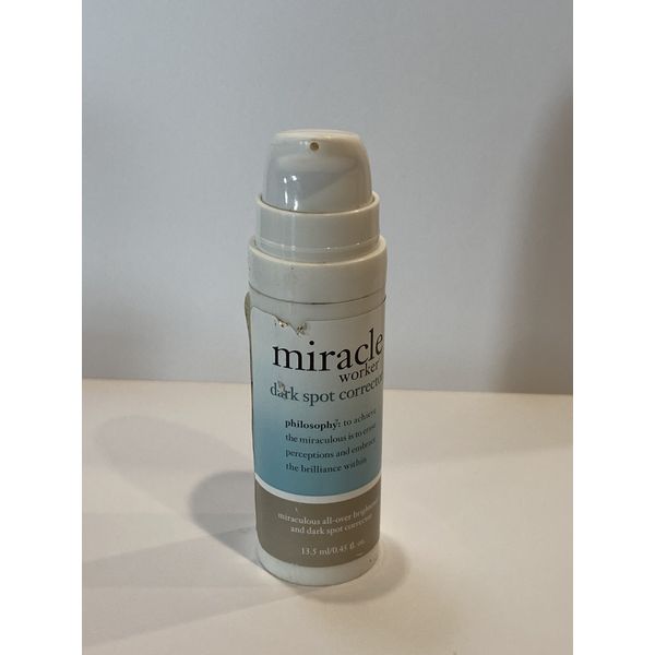 🌟 NEW PHILOSOPHY MIRACLE WORKER DARK SPOT CORRECTOR .45 OZ *B GRADE* 🌟