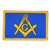 FREEMASON LOGO SQUARE COMPASS MASONIC EMBLEM TACTICAL IRON ON PATCH