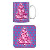Grindstore No Tea No Shade Mug & Coaster Set