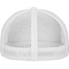 Flexfit Unisex Čepice Flexfit Mesh Trucker Baseballkappe, Weiß, Einheitsgröße EU