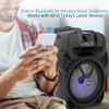 Pyle Bluetooth Portable PA Speaker, Built-in Rechargeable Battery, 400W PPHP844B