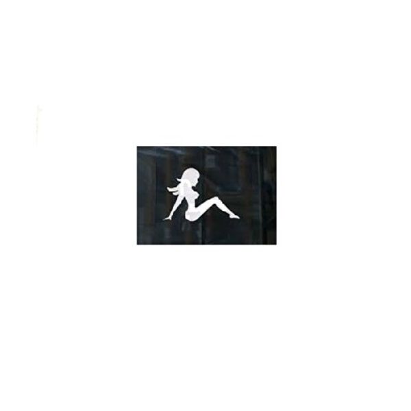 6 ft. The Lady Safety Flag with 1/4" White Pole (no mounting hardware)
