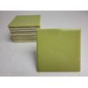Lime Green Ceramic Tile Shower Backsplash 4.25 in Subway Mid Century Modern