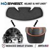 NoSWEAT Hat Sweat Pad Sweat Cap Liner Hat Liner Sweat Tape Sweat Absorption Sheet Sweat Prevention Bakeha Patent Made in USA (6 Pack)