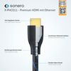 sonero Premium High Speed HDMI Cable with Ethernet 3.00 m
