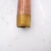 Matco 1-1/4" MNPT x 8"  Red Brass Pipe Nipple Schedule 80