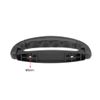 sourcing map Luggage Handle Pull Plastic 6.3-Inch Length Luggage Suitcase Handle Grip Black