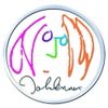 John Lennon Pin Badge: Self Portrait in-fill