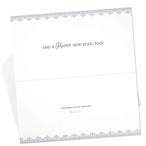 Hallmark Pack of Christmas Money or Gift Card Holders, Very Merry (6 Holiday Cards with Envelopes)