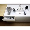 Kuhn Rikon Wave Drawer Organiser, Large,Blue
