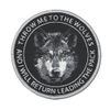 GERMAN OPERATOR Patch "Throw Me to the Wolves" Woven with Velcro 80 mm