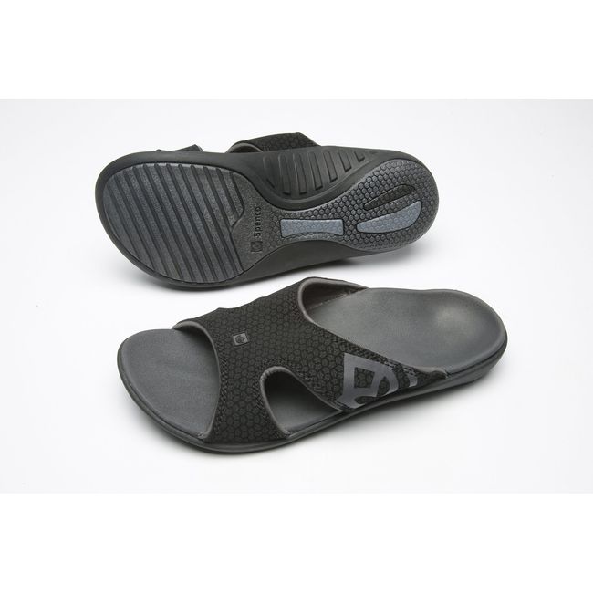 Spenco Polysorb Total Support Kholo Sandals, Black/Black, Women's 8