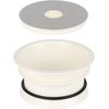 Bathroom washroom Worktop Mounted waste bin Bag holder