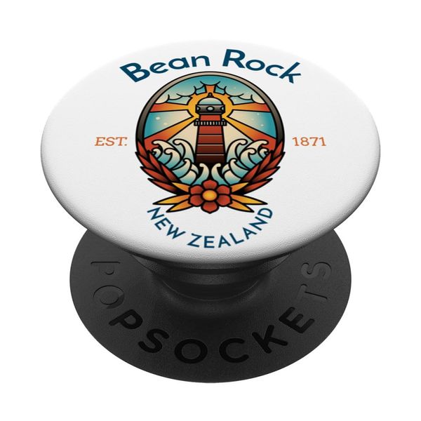 Bean Rock Lighthouse New Zealand PopSockets Swappable PopGrip