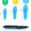 Kozzim Antibacterial Deodorizing Sponge Insole, Anti-Fatigue, Soft, Breathable, Sweat Absorbent, Deodorizing, Shock Absorption, Insole, Memory Foam, For Men and Women