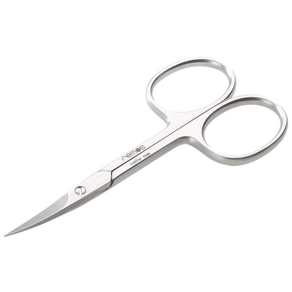 REMOS Nail & Cuticle Scissors Stainless [INOX] 9.5cm for Fingernails & cuticles