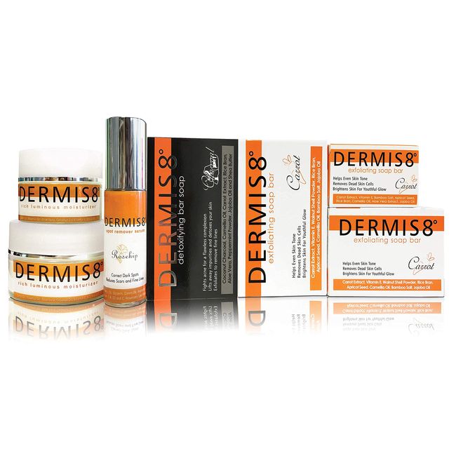 Dermis8° Detoxifying Soap Bar with Coconut Charcoal & Peppermint, 200gr