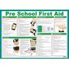 Safety First Aid Group Group Pre School First Aid Poster, Laminated, 59x42cm