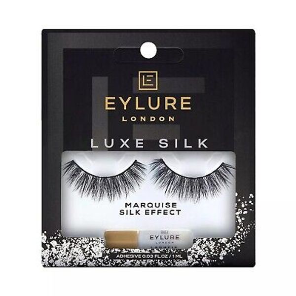 New! Eylure Luxe Silk False Eyelashes, Marquise Silk Effect