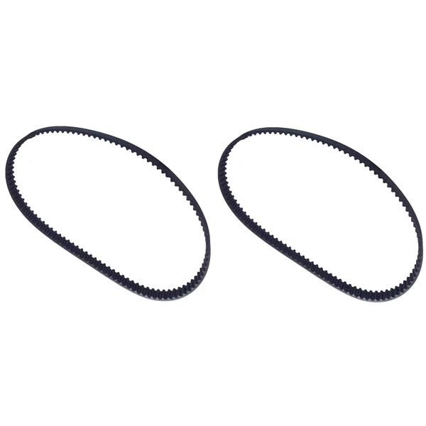 HASMX Cog Drive Belt Replacement Drive Belt for Disc Sander Ryobi Models BD4601, BD4600, BD4601G Replaces Part Number BD46075 (2-Pack)