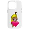 iPhone 14 Pro Happy Banana Cat Smartphone Case