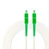 EMSECKO Fiber Optic Cable SC/APC to SC/APC OS2 Singlemode Simplex 3.0mm LSZH FTTH Patch Cord (7M)