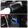 Car Engine Start Stop Button Cover Compatible with Porsche Cayenne Compatible with Panamera Ignition Switch Shell Button Stickers Starter Switch Case Starter Switch Cover Shark Blue