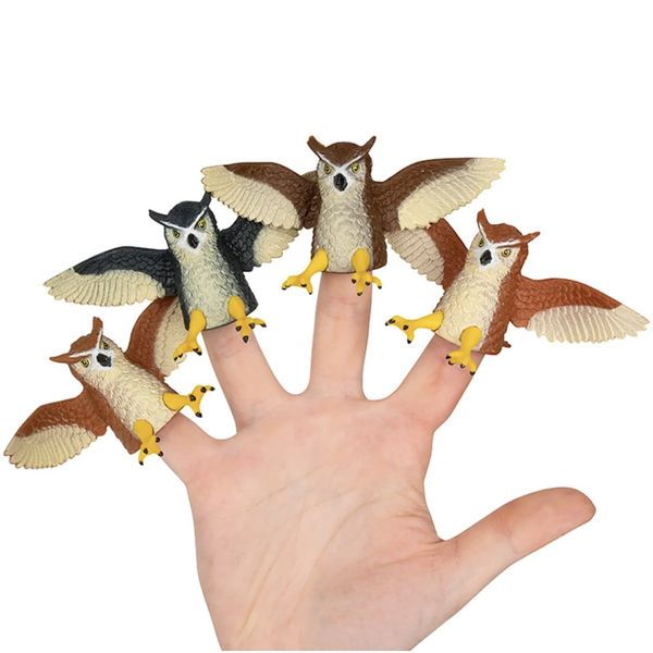 Mcphee Archie Finger Owls Finger Puppets (4 Pack)