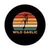 Retro Wild Garlic Costume Wild Herbs PopSockets Swappable PopGrip