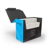 Microplast Blue Detectable Sterile Plaster 100-Piece Set, 7.5 cm x 2.5 cm Size