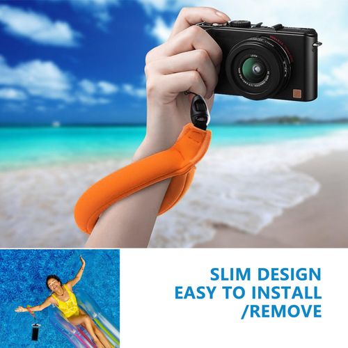 Floating Wrist Strap (4 Pack) Waterproof Camera Float Strap Universal Wristband for All Devices Underwater GoPro, Digital Camera, Key and Phone Waterproof Case