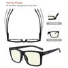 Eyekepper 5-pack Oversized Reading Glasses Blue Light Blocking Large Readers +1.25