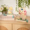 Primitives by Kathy Bunny Chick Retro Easter Sitter Set 2 Stand Ups Home Decor