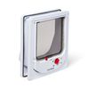 Cat Mate Electromagnetic Cat Flap, Exclusive Entry, Fast Installation, Easy Fitting, Draught Excluder, Weatherproof, Silent – White