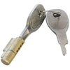 MSA Key Heavy Duty Caravan & Trailer Coupling Towing Security Hitch Lock And 2 Keys