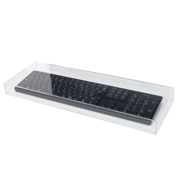 BBEST AKC-CL Keyboard Cover [Dust and Cat Protection] Acrylic, Clear, Dustproof, Transparent, Recording, Editing, Studio, Exhibition, 19.3 x 8.0 x 2.2 inches (490 x 203 x 57 mm)