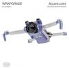 WRAPGRADE for DJI Mini 3 Accent Color Skin Sticker (Celest Blue)
