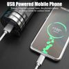 10W Laser White LED Flashlight Zoomable USB Rechargeable Torch High Brightness
