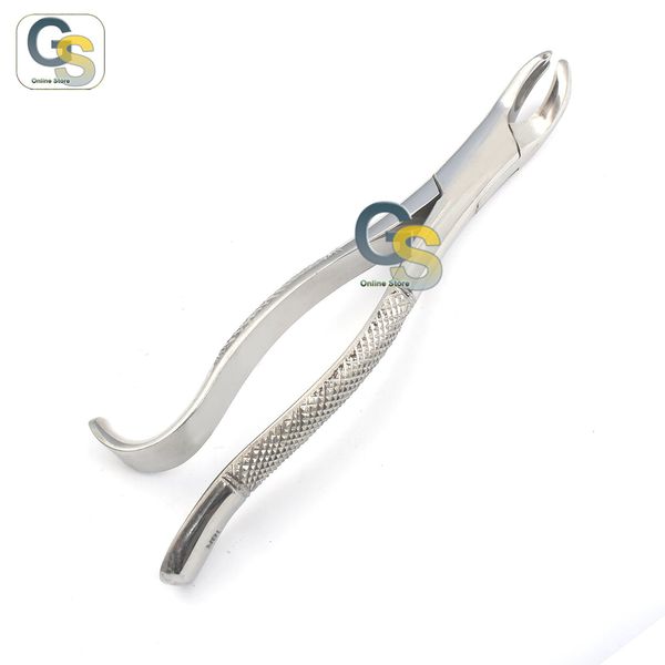 G.S 18R Dental EXTRACTING Forceps, Hook Handle - Best Quality