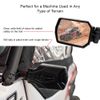 Tusk Pivot Folding UTV Mirror Kit w/A-pillar Mounts