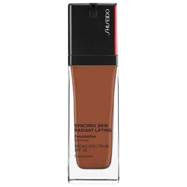 Shiseido Synchro Skin Radiant Lifting OilFree Foundation 520Rosewood SPF30 1.2oz