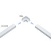 Sanwa Supply CA-KK40L Wiring Duct (Flat L Type, White)